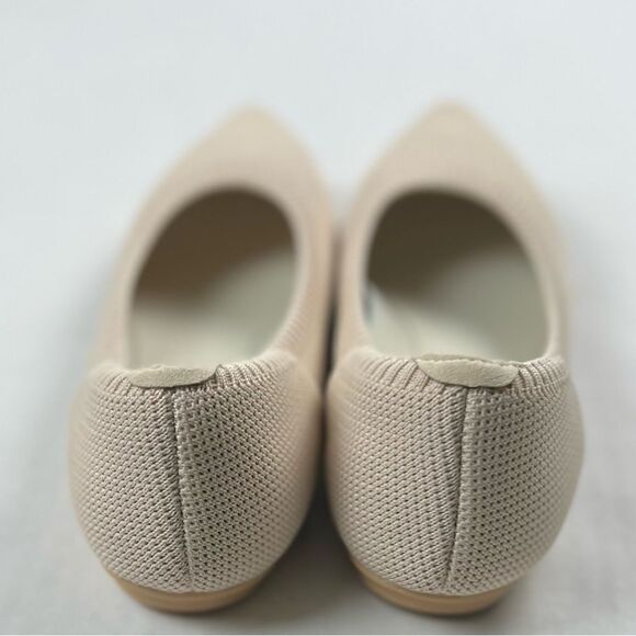 Arromic Nude Pointy Toe Flats - Picture 8 of 12